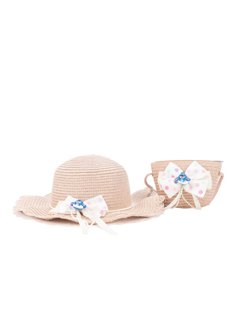 Ensemble chapeau et sac